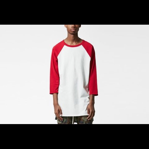 fear of god baseball shirt